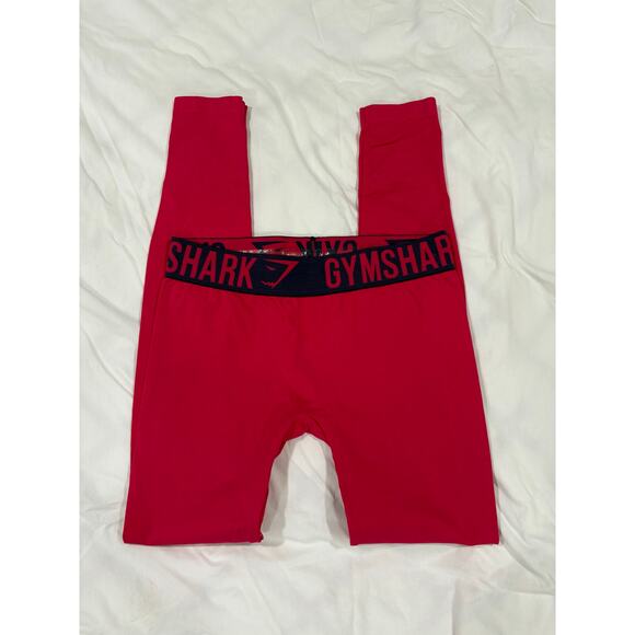 Gym Shark Athletic Seamless Pink Leggings Size Small - Picture 1 of 6